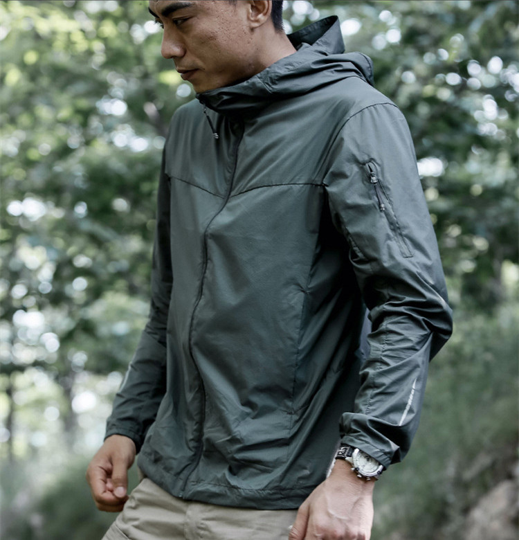 Outdoor Sport Jacket Men - FSTAR-남성용 통기성 자외선 차단 의류, 전술