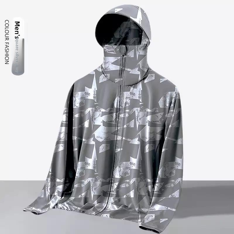 Outdoor Sport Jacket - 남녀공용 여름 루즈핏 후드형 야외 자외선