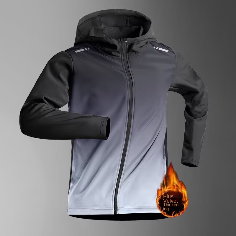Outdoor Sport Jacket Men - 남성용 가을 빠른 건조 러닝 재킷