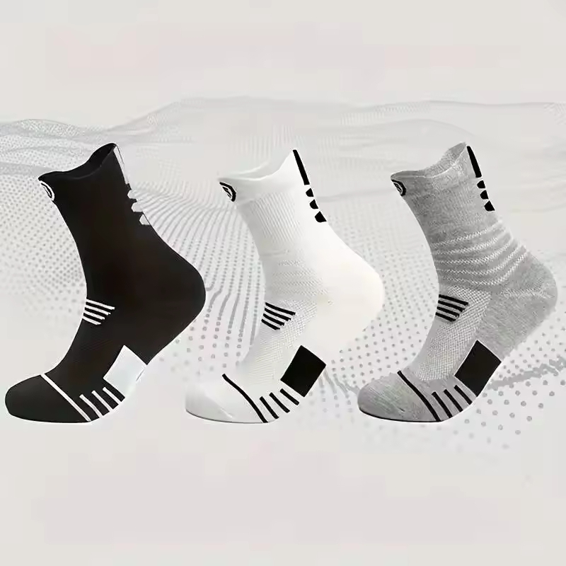 Outdoor Sport Hose - 3켤레 남성용 편안한 착용감 쿠션 기능성