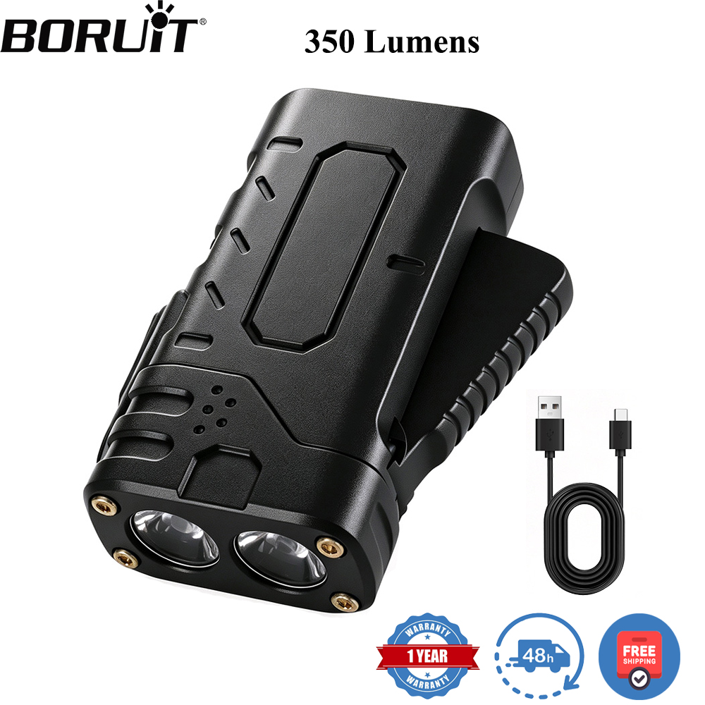 Outdoor Sport Activity - BORUIiT 핸드 크랭크 EDC LED 손전등