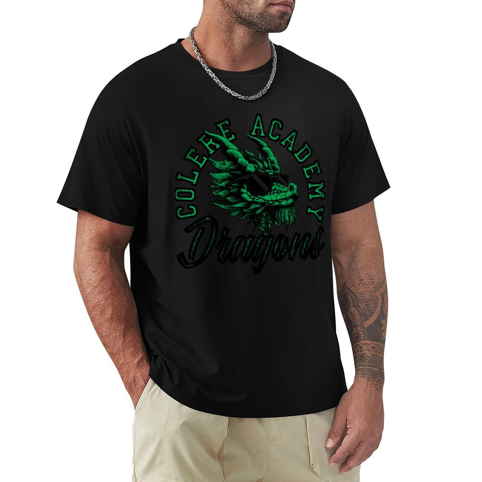 Academy Sports Outdoor - Colere Academy Dragons 티셔츠 아웃도어 스포츠