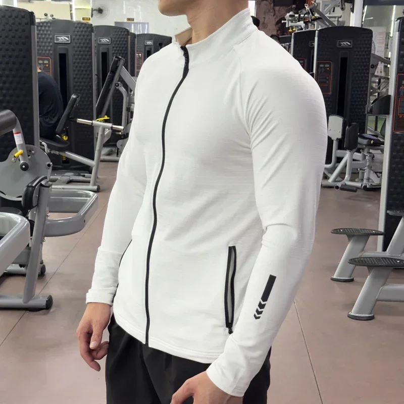 남성용 체육관 타이츠 재킷, 러닝 트레이닝, 신축성 아 - Outdoor Sport Jacket Men 리뷰 및 가격