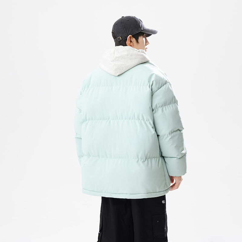 겨울 야외 재킷 방풍 스탠드 칼라 따뜻한 단색 코트 야 - Outdoor Sport Jacket 리뷰 및 가격