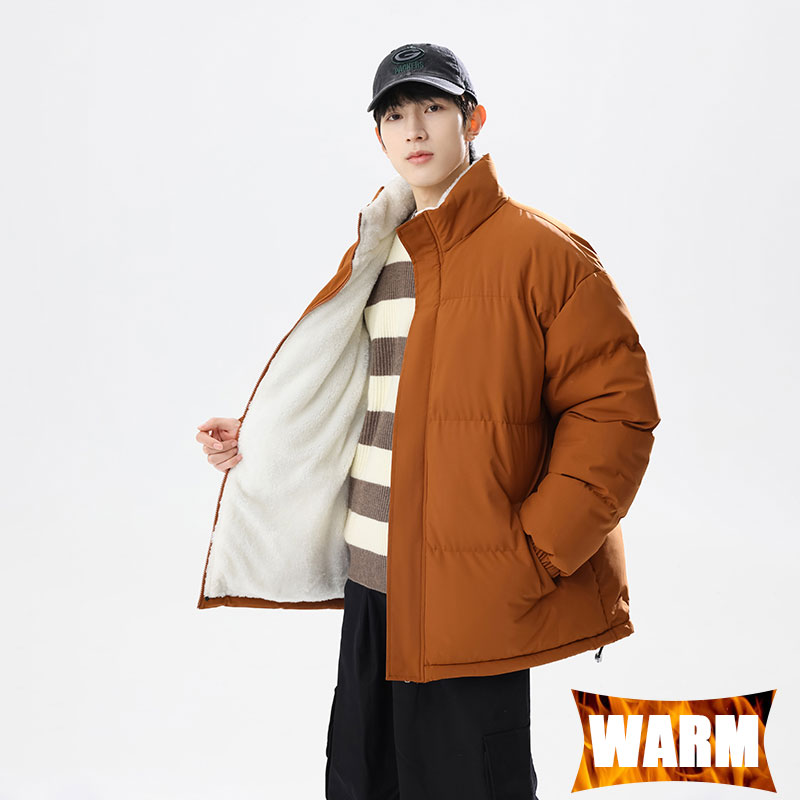 겨울 야외 재킷 방풍 스탠드 칼라 따뜻한 단색 코트 야 - Outdoor Sport Jacket 리뷰 및 가격