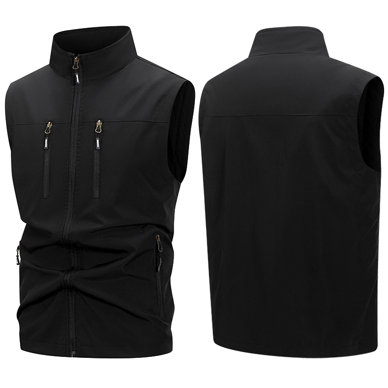 남성용 경량 소프트쉘 조끼 (지퍼 포켓, 방풍, 민소매 - Outdoor Sport Jacket 리뷰 및 가격
