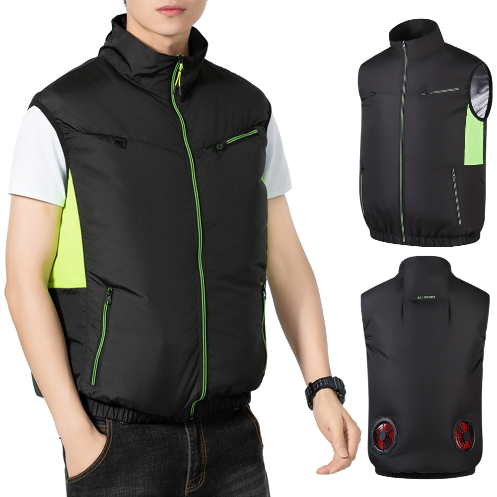 2025 쿨링 팬 조끼 에어컨 의류 아이스 팬 조끼 남 - Outdoor Sport Jacket Men 리뷰 및 가격