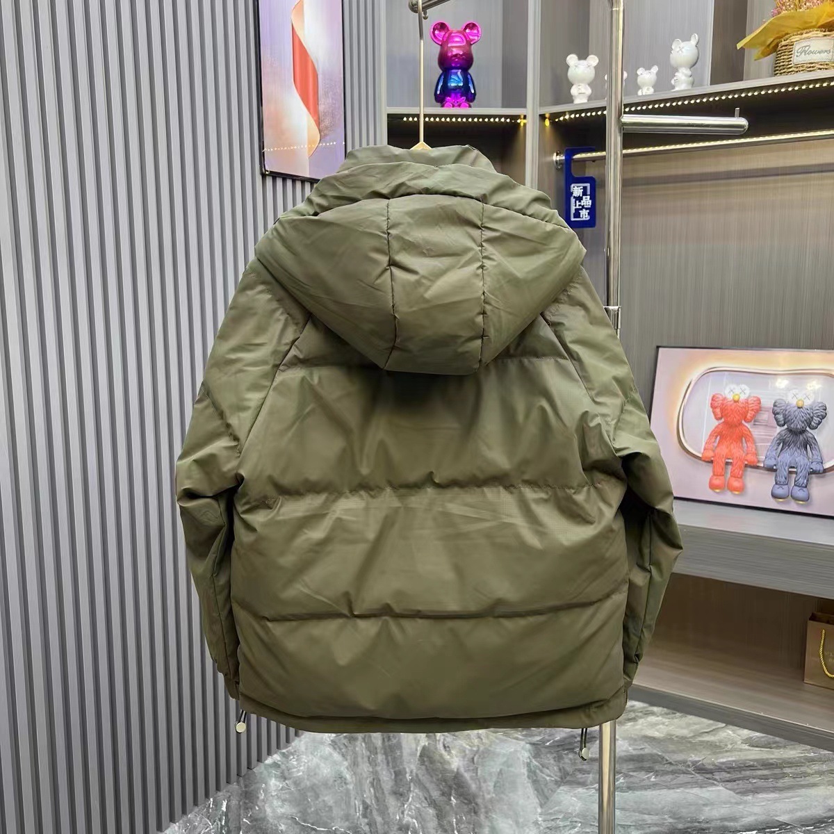 남성용 겨울 다운 재킷, 짧은 후드, 두껍고 따뜻한 야 - Outdoor Sport Jacket 리뷰 및 가격