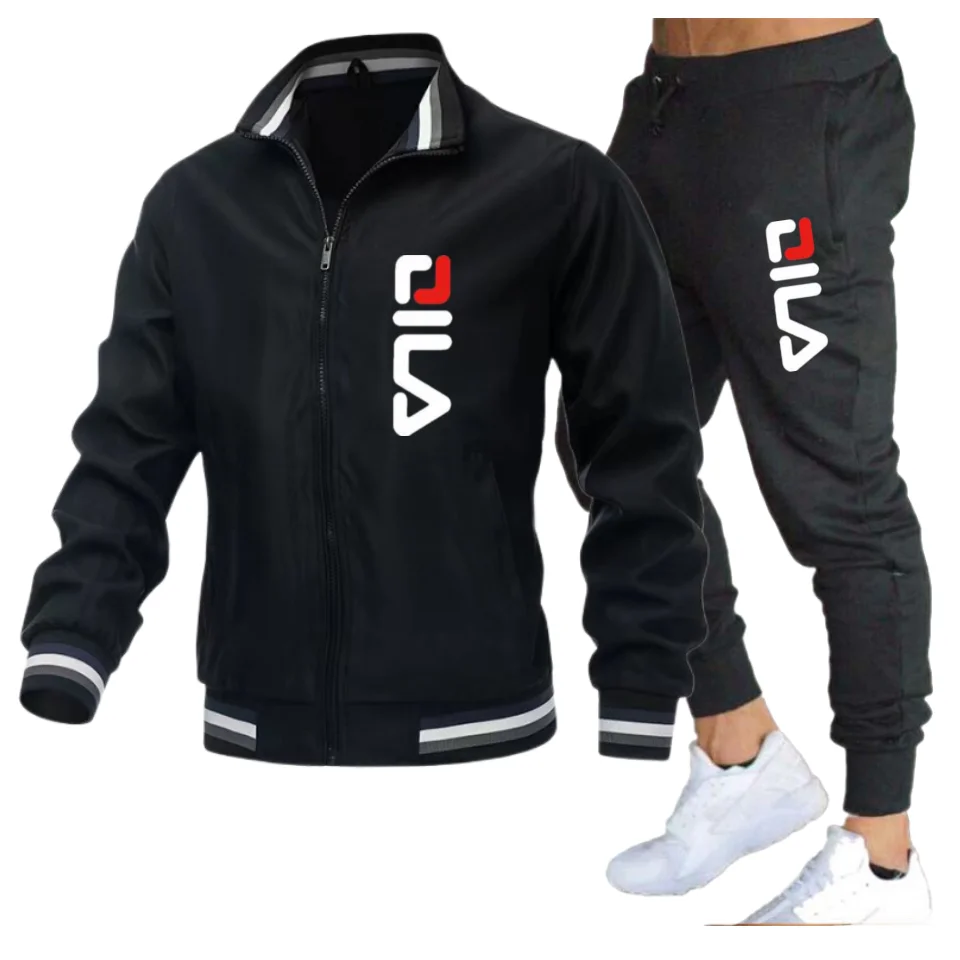 새로운 가을 겨울 남성 캐주얼 세트, 야외 방풍 지퍼  - Outdoor Sport Jacket Men 리뷰 및 가격