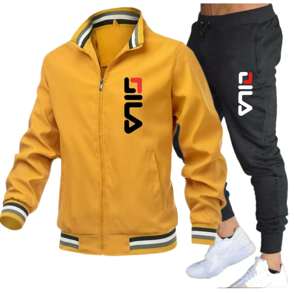 새로운 가을 겨울 남성 캐주얼 세트, 야외 방풍 지퍼  - Outdoor Sport Jacket Men 리뷰 및 가격