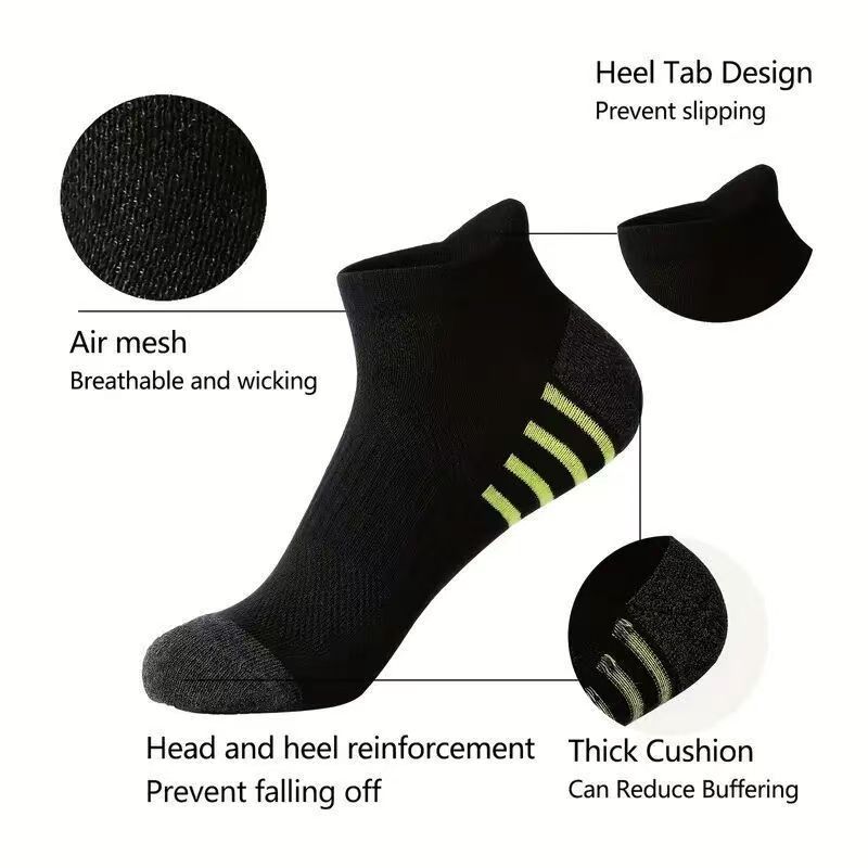 12/24 쌍 남성용 스포츠 양말 통기성 편안한 블랙  - Outdoor Sport Hose 리뷰 및 가격