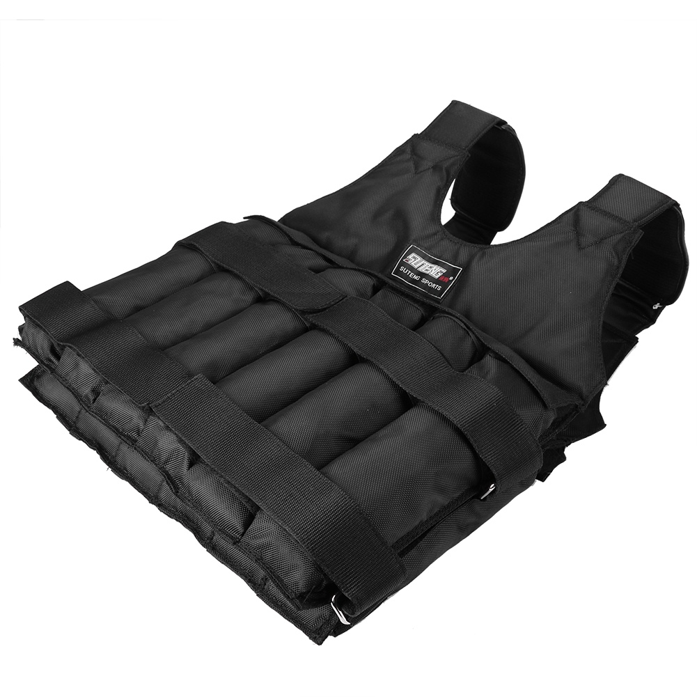 1 - 110LBS 조정 가능한 가중 조끼 러닝 로딩  - Outdoor Sport Jacket 리뷰 및 가격